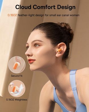 Купити Бездротові навушники Baseus AirNora 2 Bluetooth 5.3 Orange