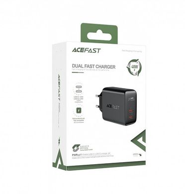 Купити Мережевий зарядний пристрій ACEFAST A9 Black