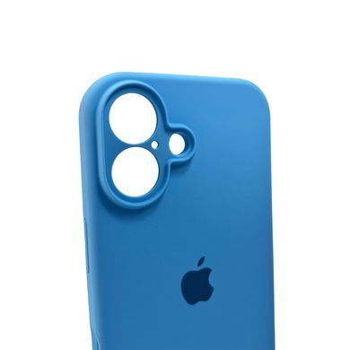 Купити Чохол для смартфона Silicone Full Case AA Camera Protect for Apple iPhone 16 49,Cornflower