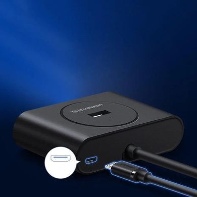 Купити Хаб UGREEN USB 3.0 Hub 0.5m (Black)