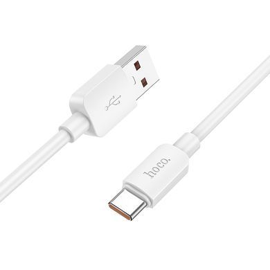 Купити Кабель HOCO X96 Hyper 100W charging data cable Type-C White