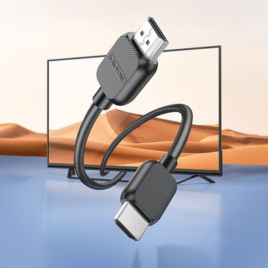 Купити Кабель Borofone BUS02 Vivido HDMI to HDMI 1 м Black