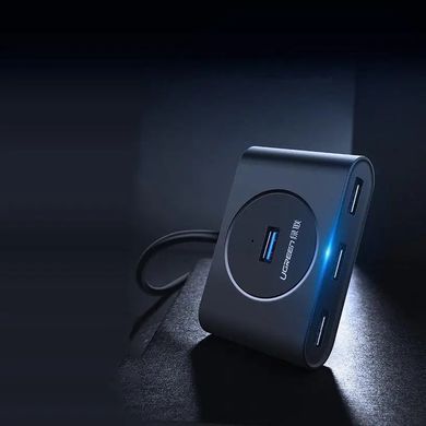 Купити Хаб UGREEN USB 3.0 Hub 0.5m (Black)