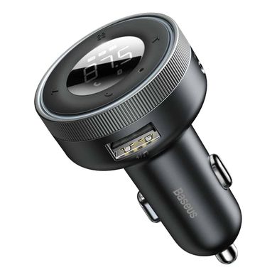 Купити Автомобільний зарядний пристрій Baseus Enjoy Car Wireless MP3 Charger USB Black