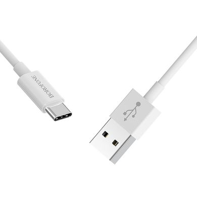 Купити Кабель Borofone BX22 Bloom Type-C USB 3 A 1m White