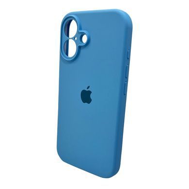 Купити Чохол для смартфона Silicone Full Case AA Camera Protect for Apple iPhone 16 49,Cornflower