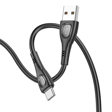 Купити Кабель Borofone BX98 USB Type A Type-C 3 A 1m Black