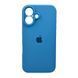 Чохол для смартфона Silicone Full Case AA Camera Protect for Apple iPhone 16 49,Cornflower