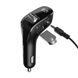 Автомобильное зарядное устройство Baseus Streamer F40 AUX wireless MP3 car charger Black