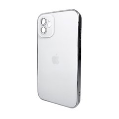 Купити Стеклянный чехол с MagSafe Apple iPhone 12 White