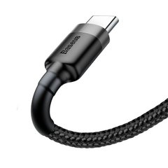 Купити Кабель Baseus Cafule USB Type-C USB 3 A 1m Black-Grey
