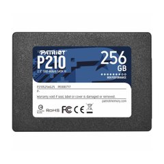 Купити Накопитель SSD Patriot P210 256GB 2.5" SATA III (6Gb/s) 3D TLC NAND