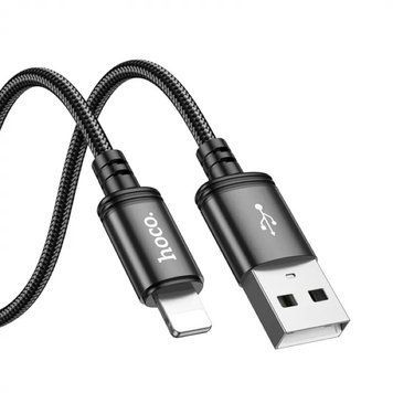 Купити Кабель HOCO X91 Radiance charging data cable for iP(L=3M) Black