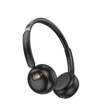 Купити Бездротові навушники HOCO W62 Verso retro BT headphones Black