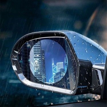 Купити Плівка для скла Baseus 0.15mm Rainproof Film for Car Rear-View Mirror (Round 2 pcs/pack 95*95m - Уцінка