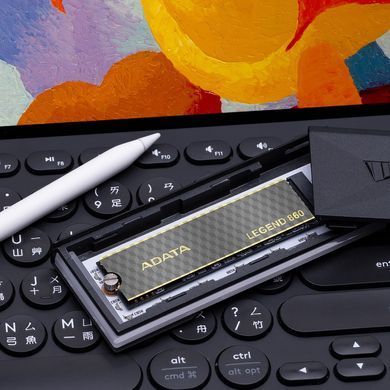 Купити Накопичувач SSD M.2 ADATA LEGEND 860 1TB 2280 PCIe Gen 4x4 3D NAND Read/Write: 6000/4000 MB/sec