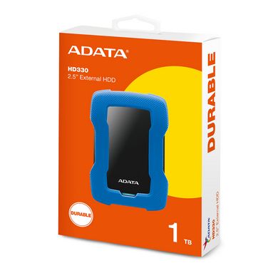 Купити Внешний жесткий диск A-DATA USB 3.2 Gen1 DashDrive Durable HD330 1TB 2,5" Синий