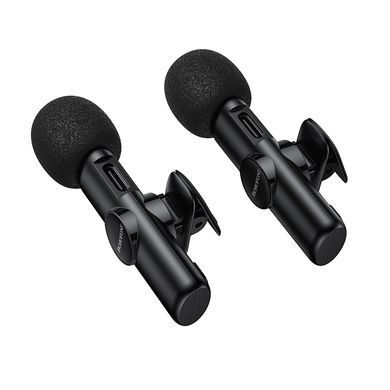Купити Бездротова мікрофонна система BOROFONE BFK16A Winner dual-mic (Type-C) Black