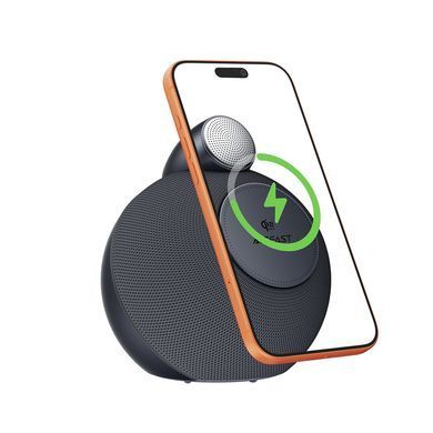 Купити Портативна колонка ACEFAST K10 Air speaker with wireless charger Metal Grey