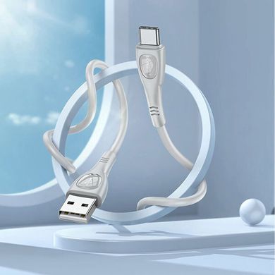 Купити Кабель Borofone BX98 USB Type-A Type-C 3 A 1m Gray
