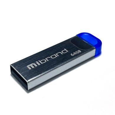 Купити Флеш-накопичувач Mibrand Falcon USB2.0 64GB Silver-Blue