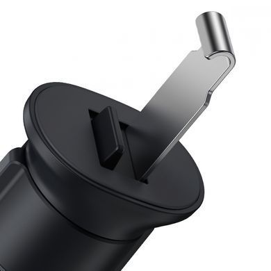 Купити Автотримач для телефона Baseus Metal AgeⅡ Gravity Car Mount（Air Outlet Version）Black