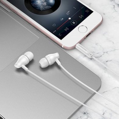 Купити Наушники BOROFONE BM61 Wanderer универсальные наушники с микрофоном White