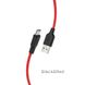 Кабель Hoco X21 USB Micro 2.4 A 1m Black-Red