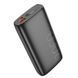 Зовнішній акумулятор HOCO J122A Respect 22.5W+PD20W fully compatible power bank(20000mAh) Black
