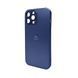 Скляний чохол AG Glass Apple iPhone 13 Pro Max Navy Blue