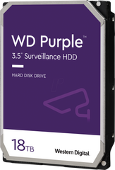 Купити Дисковий накопичувач внутрішній Western Digital Western Digital 3.5" Purple 18TB 3,5" SATAIII 7200 об/хв Сріблястий (WD180PURZ)