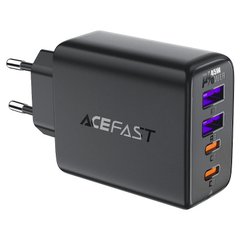 Купити Сетевое зарядное устройство ACEFAST A61 GaN Black
