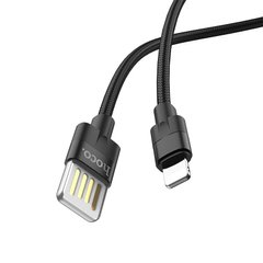 Купити Кабель Hoco U55 USB Lightning 2.4 A 1m Black