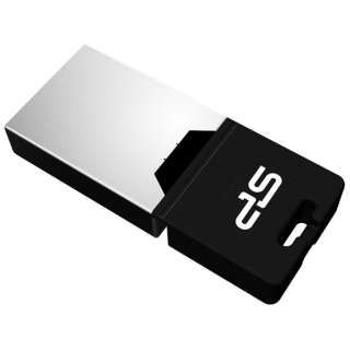 Купити Флеш-накопичувач SiliconPower USB2.0/microUSB Mobile X20 16GB Black