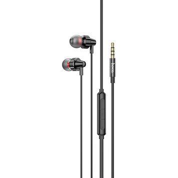 Купити Наушники HOCO M90 Delight проводные наушники с микрофоном Black Shadow