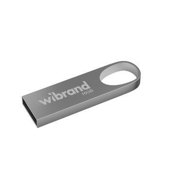 Купити Флеш-накопитель Wibrand USB 2.0 Irbis 16Gb Silver
