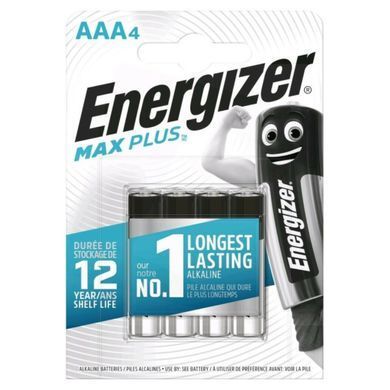 Купити Батарейка Energizer LR3/AAA Max Plus Alkaline (4шт)