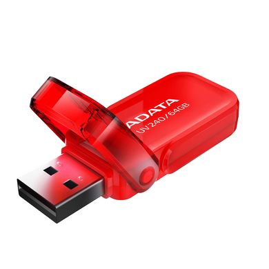 Купити Флеш-накопичувач A-DATA AUV 240 USB2.0 64GB Red