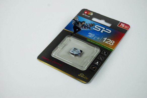 Купити Карта пам'яті SiliconPower Elite Color microSDXC Elite Color 128GB Class 10 UHS-I R-80MB/s Без адаптера