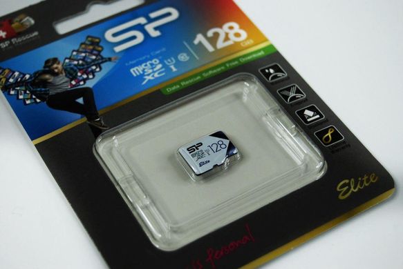 Купити Карта памяти SiliconPower microSDXC Elite Color 128GB Class 10 UHS-I R-80MB/s Без адаптера