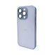 Скляний чохол AG Glass Apple iPhone 15 Pro Sierra Blue