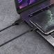 Кабель BOROFONE BX42 USB to iP 2.4A, 1m, силикон, TPE коннекторы, Чёрный