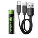 Акумулятор HOCO JA4 AAA rechargeable lithium battery(2PCS)
