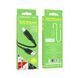 Кабель BOROFONE BX42 USB to iP 2.4A, 1m, силикон, TPE коннекторы, Чёрный