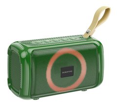 Купити Портативная колонка Borofone BR17 Cool sports wireless speaker Dark Green