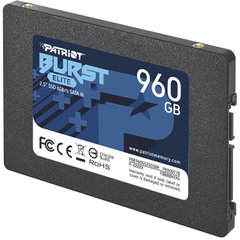 Купити Накопитель SSD Patriot Burst Elite 960GB 2.5" SATA III (6Gb/s) 3D TLC NAND