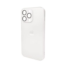 Купити Стеклянный чехол Apple iPhone 15 Pro Max Pearly White