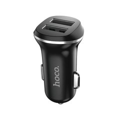 Купити Автомобільний зарядний пристрій Hoco Z1 2 × USB Black