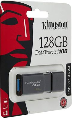 Купити Флеш-накопичувач Kingston USB3.0 128GB Black