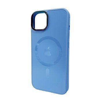 Купити Чохол для смартфона AG Glass Sapphire MagSafe Logo for Apple iPhone 12/12 Pro Sierra Blue